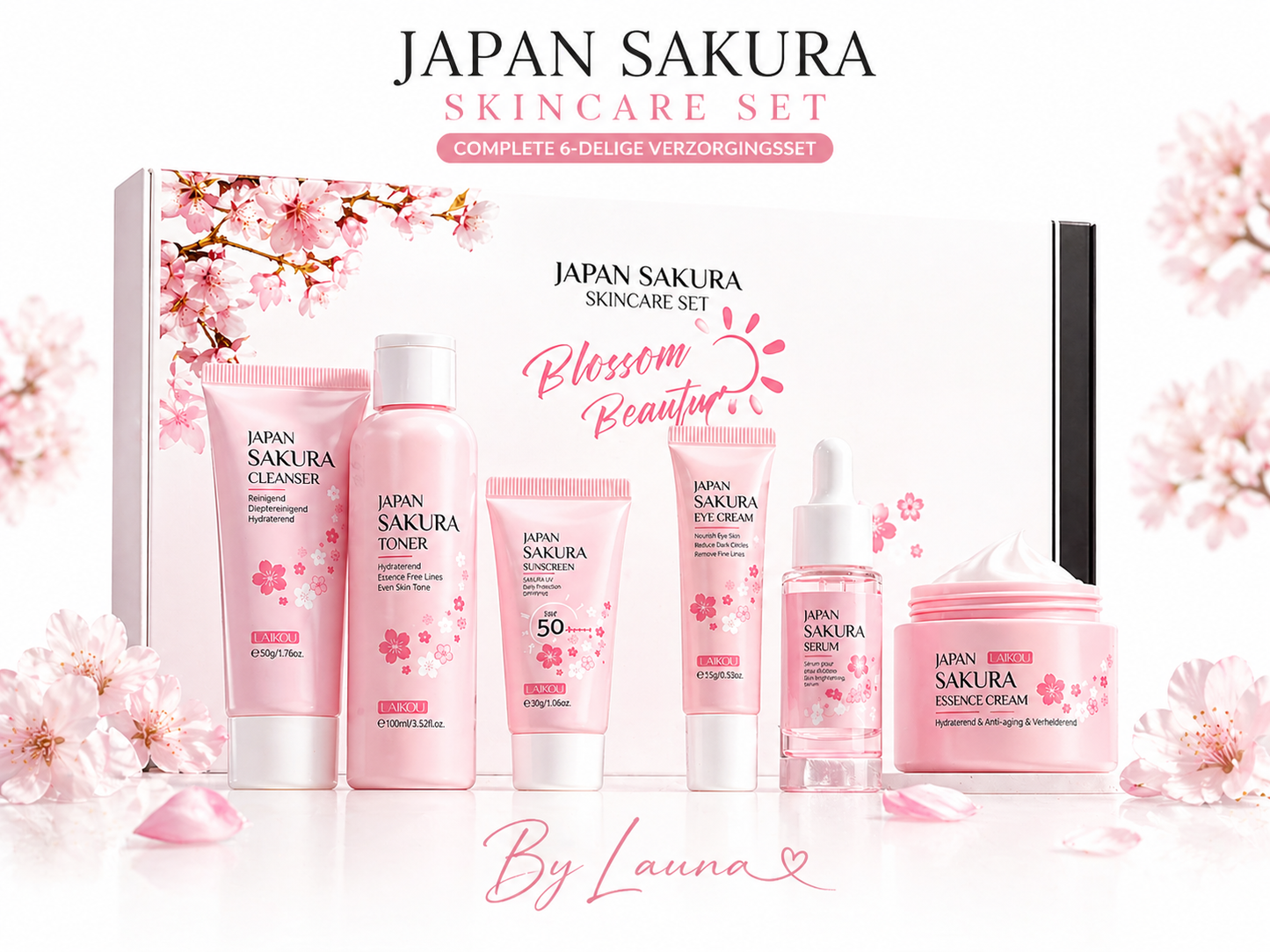 Cherry Bloom Set - By Launa